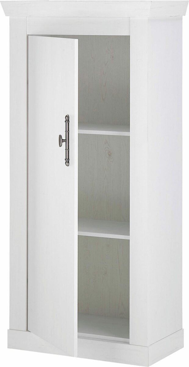Bild 3 von Home affaire Highboard RAVENNA, im romantischen Landhausstil, Griff aus Metall, Höhe 146 cm