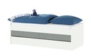 Bild 1 von Duobett mit Stauraum  Grow Up weiß Maße (cm): B: 97 H: 66 Jugendmöbel