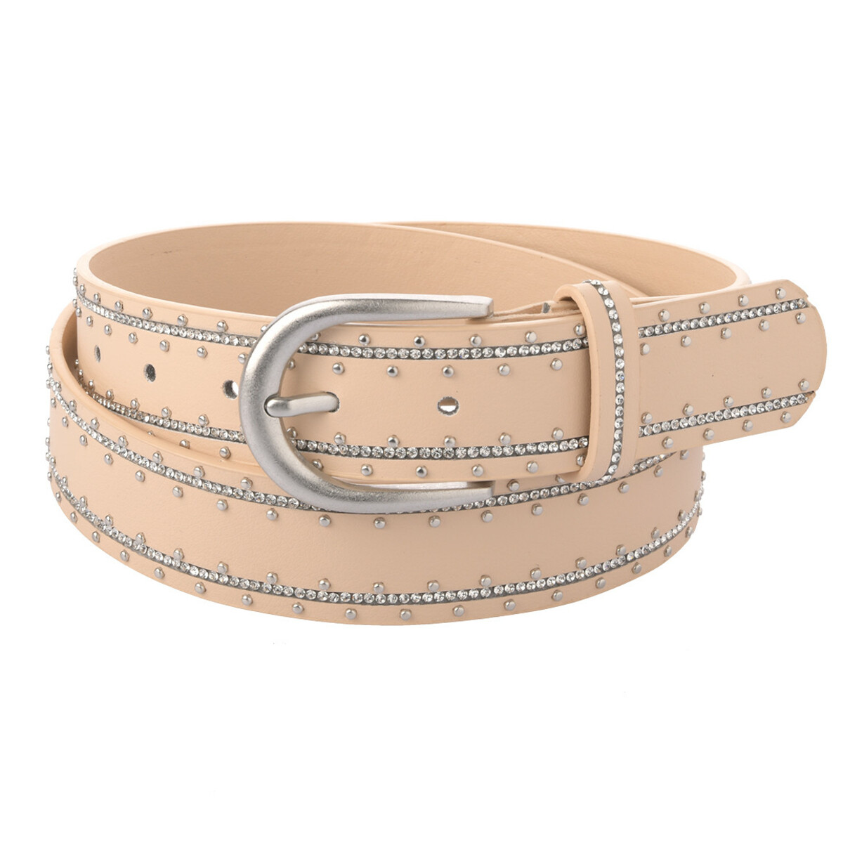 Bild 1 von Damen Gürtel mit Ziersteinen und Nieten