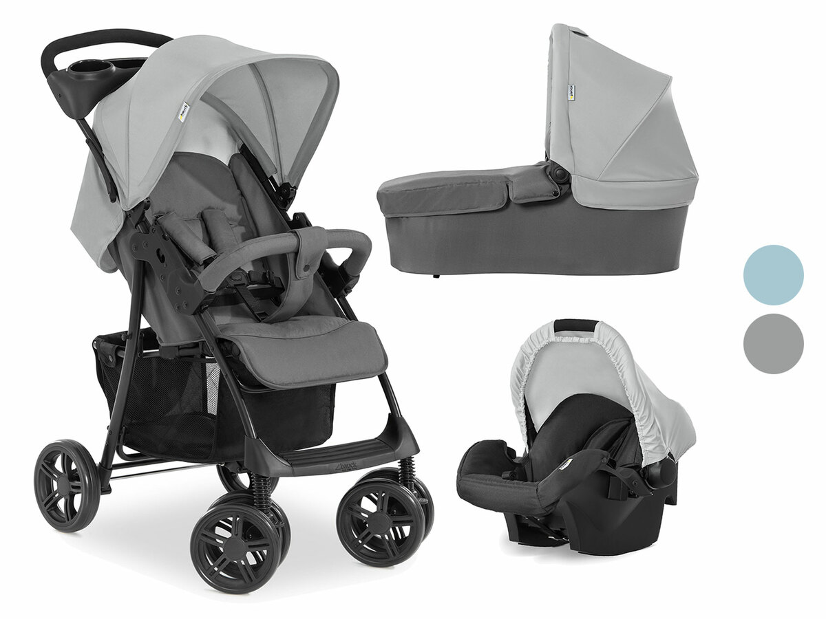 Bild 1 von hauck Kinderwagen »Shopper Trioset«, Babyschale, Babywanne und Sportsitz