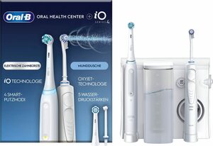Oral B Munddusche Oral Health Center, mit iO Series 4 elektrische Zahnbürste