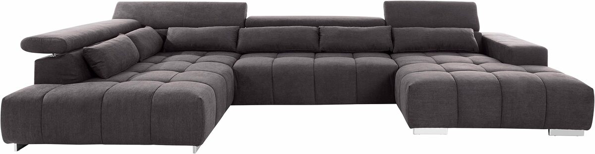 Bild 2 von COTTA Wohnlandschaft Orion, Wohnlandschaft in modernem Design mit verstellbarer Kopfstütze