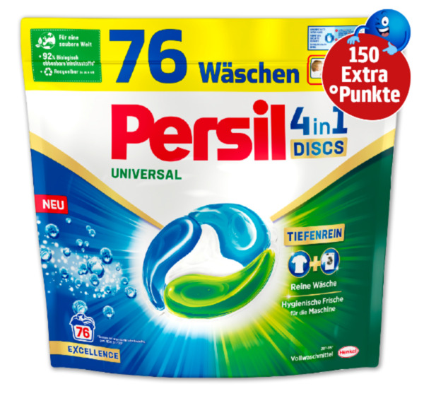 Bild 1 von 150 Extra°Punkte beim Kauf von Persil Universal Discs 4in1*
