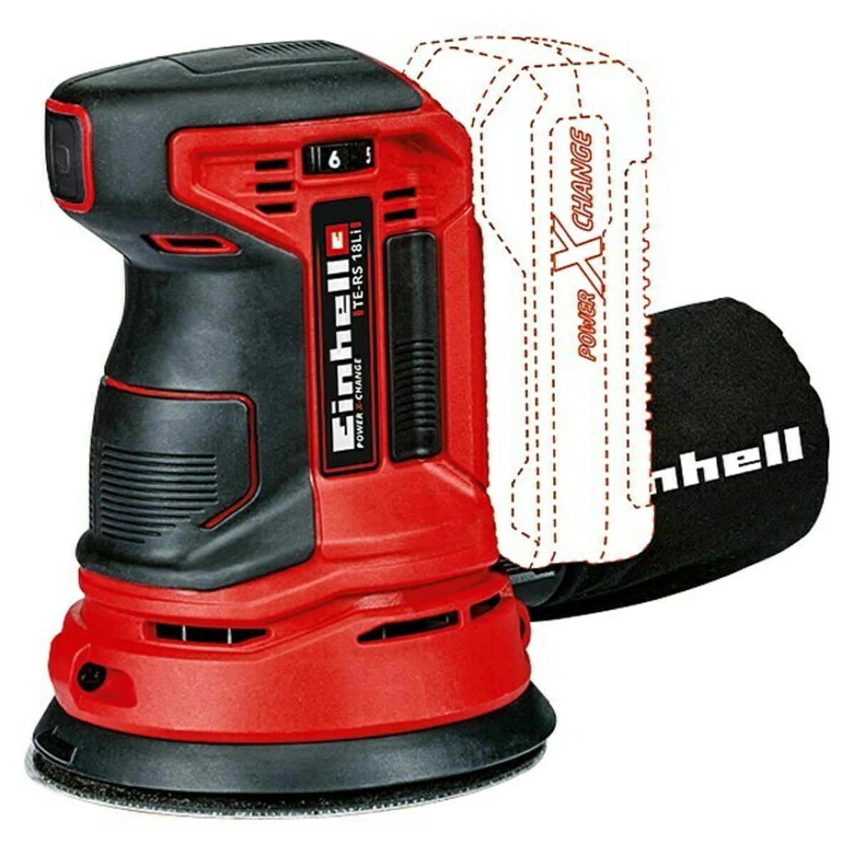 Bild 1 von Einhell Power X-Change 18V Akku-Exzenterschleifer TE-RS 18 Li-Solo