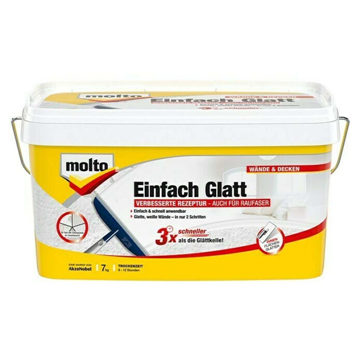 Bild 1 von Molto Einfach Glatt Innen-Fertigspachtel