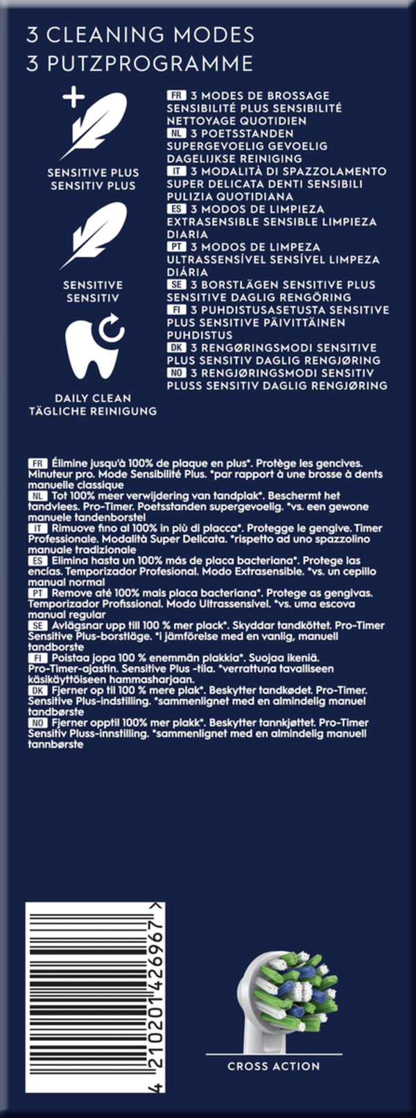 Bild 2 von Oral-B Elektrische Zahnbürste Vitality Pro D103 Hangable Box Lilac Violet