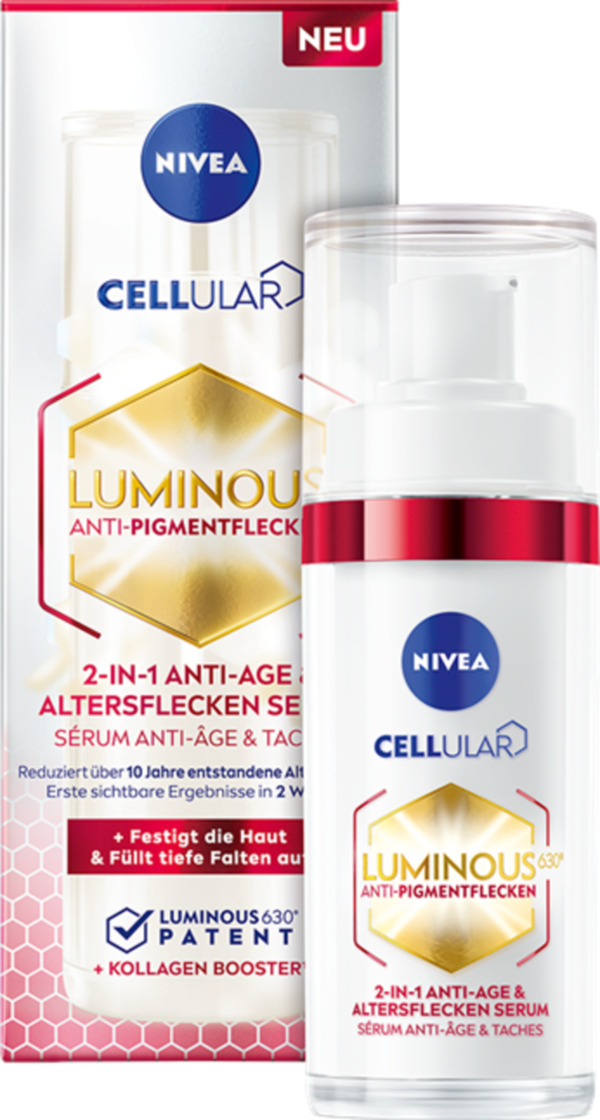 Bild 3 von NIVEA Cellular Luminous 630 Anti-Pigmentflecken Altersflecken Serum