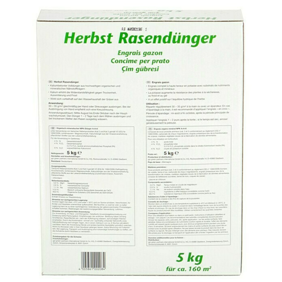 Bild 2 von Herbstrasendünger