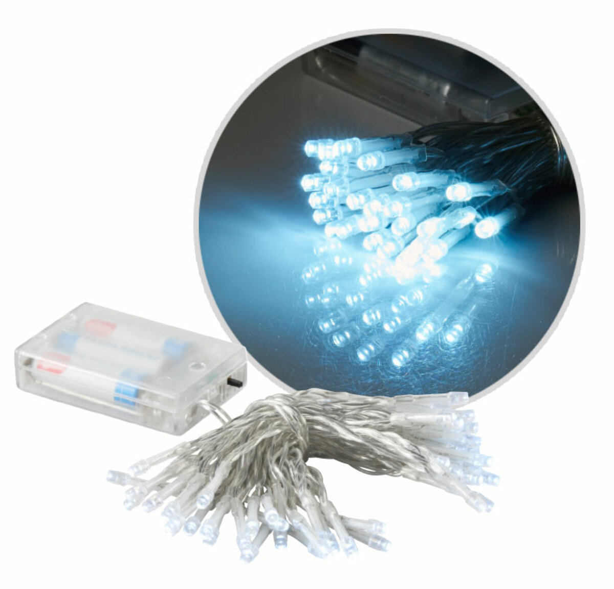 KODI season LED Lichterkette 10 kaltweiße LEDs von KODi ansehen!