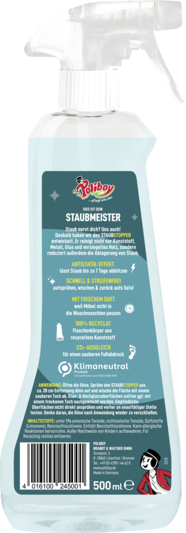 Bild 2 von Poliboy Staubstopper Oberflächenreiniger