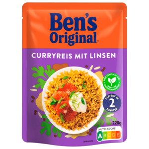 Uncle Ben's Express Curryreis mit Linsen 220g
