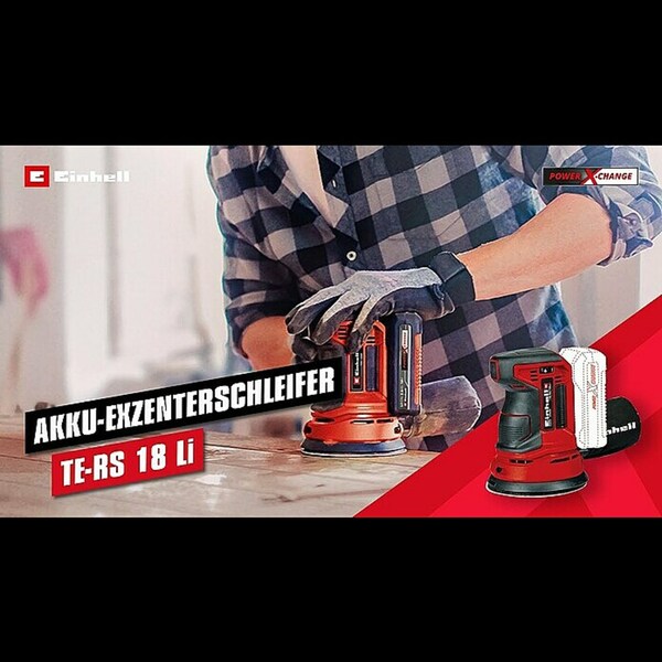 Bild 3 von Einhell Power X-Change 18V Akku-Exzenterschleifer TE-RS 18 Li-Solo