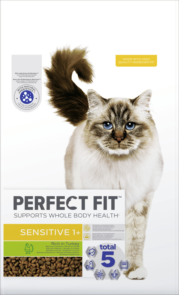 Bild 1 von Perfect Fit Katze Trockenfutter Sensitive 1+ mit Truthahn