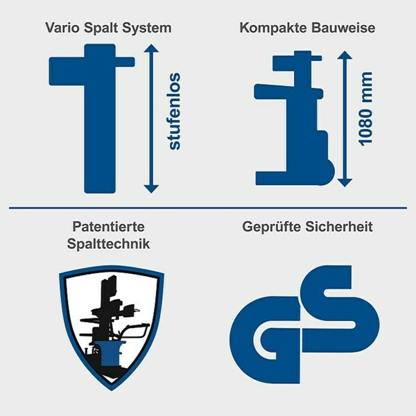 Bild 3 von Scheppach Holzspalter Compact 15T