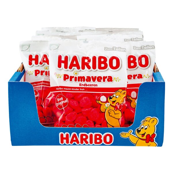 Bild 1 von Haribo Primavera Erdbeeren 175 g, 20er Pack