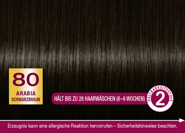 Bild 3 von Schwarzkopf Country Colors Intensiv-Tönung 80 Arabia Schwarzbraun