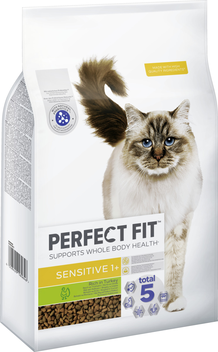 Bild 2 von Perfect Fit Katze Trockenfutter Sensitive 1+ mit Truthahn
