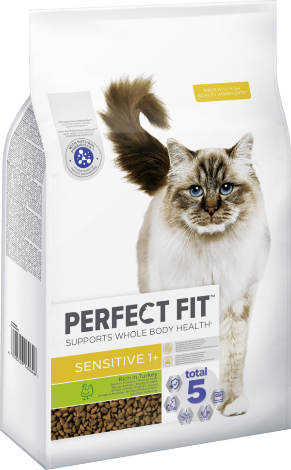 Bild 2 von Perfect Fit Katze Trockenfutter Sensitive 1+ mit Truthahn