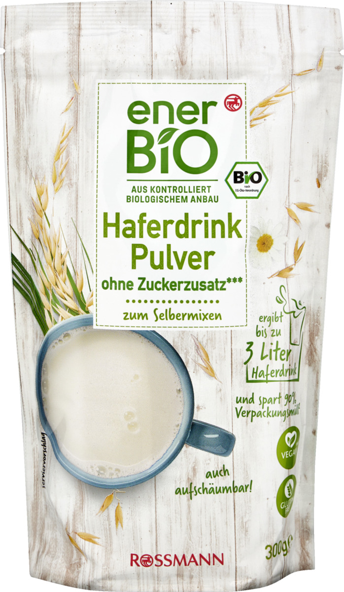 Bild 1 von enerBiO Haferdrinkpulver