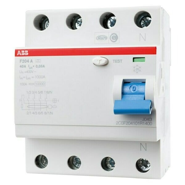 Bild 1 von ABB System pro M compact FI-Schutzschalter F204 A