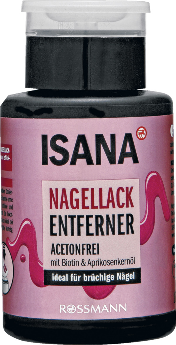 Bild 1 von ISANA Nagellackentferner 0.79 EUR/100 ml