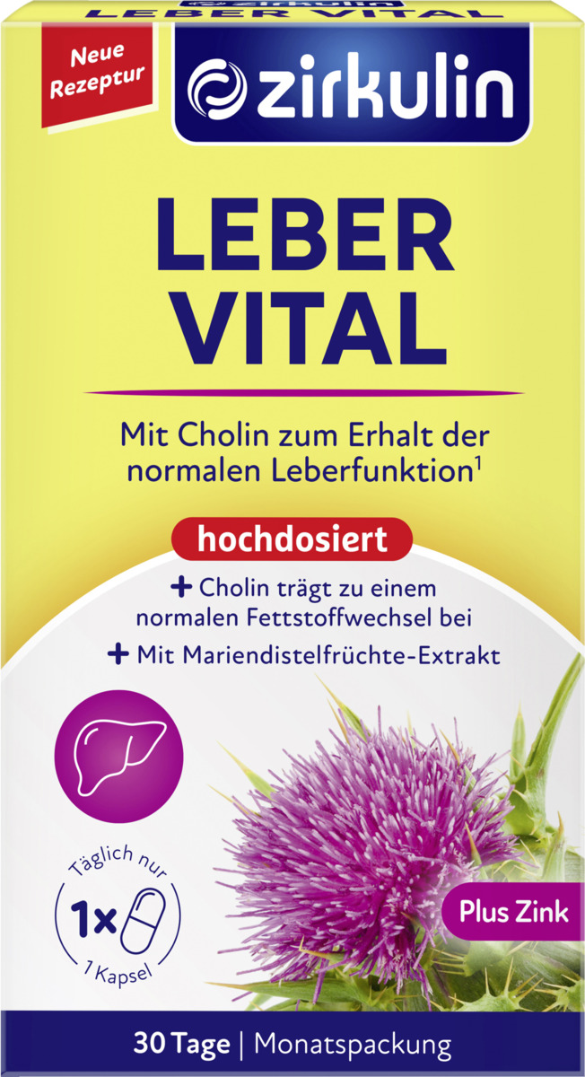 Bild 1 von Zirkulin Leber Vital hochdosiert