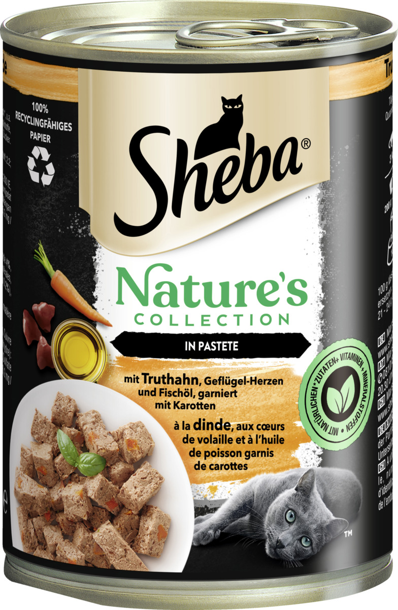 Bild 2 von Sheba Katze Nassfutter Nature's Collection in Pastete mit Geflügel