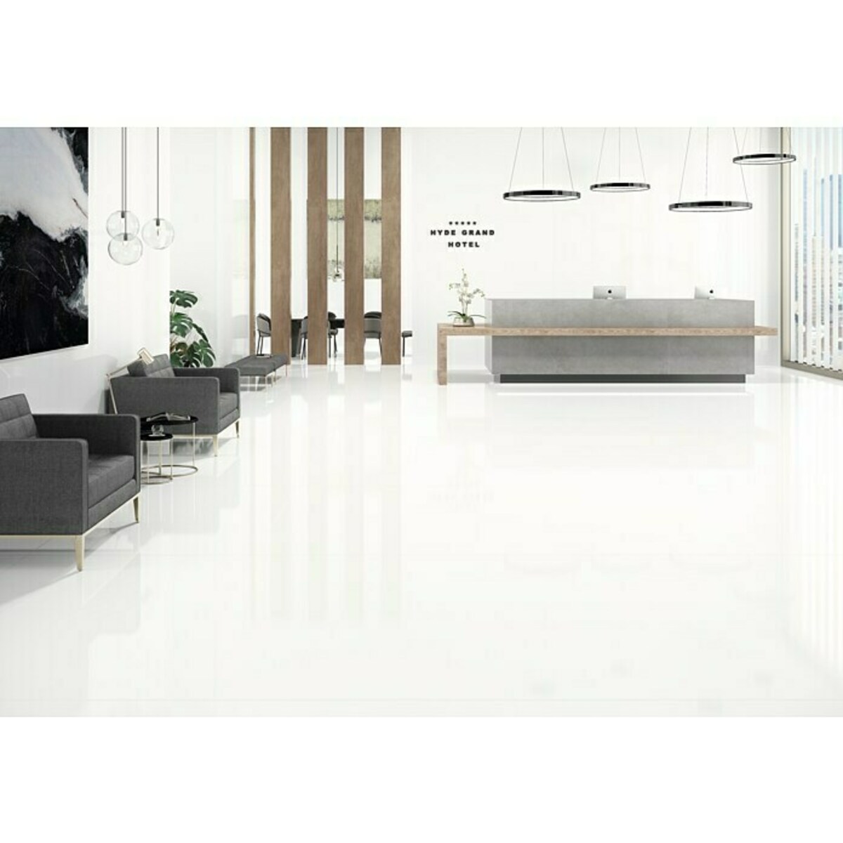 Bild 2 von Wandfliese Blanco Pulido Slim