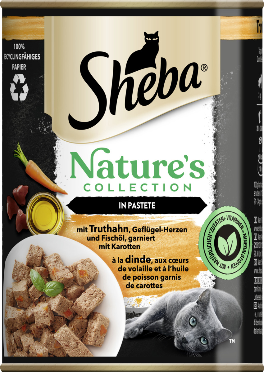 Bild 1 von Sheba Katze Nassfutter Nature's Collection in Pastete mit Geflügel