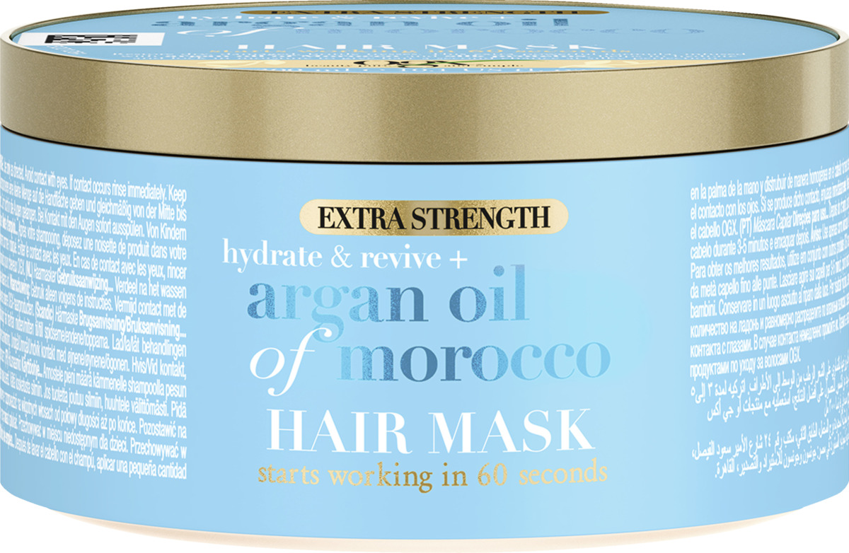 Bild 1 von ogx Extra strength hydrate & revive + argan oil of morocco Haarmaske