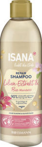 ISANA liebt die Erde Repair Shampoo Lilien-Extrakt & Bio-Mandelöl