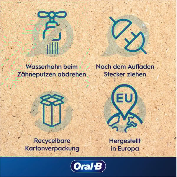 Bild 4 von Oral-B Elektrische Zahnbürste Vitality Pro D103 Hangable Box Lilac Violet