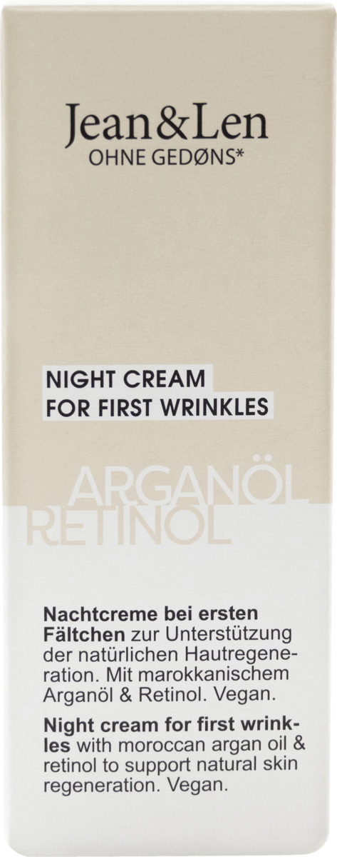 Bild 1 von Jean&Len Regenerierende Nachtcreme Arganöl