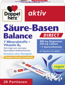 Doppelherz aktiv Säure-Basen Balance Direct Beutel