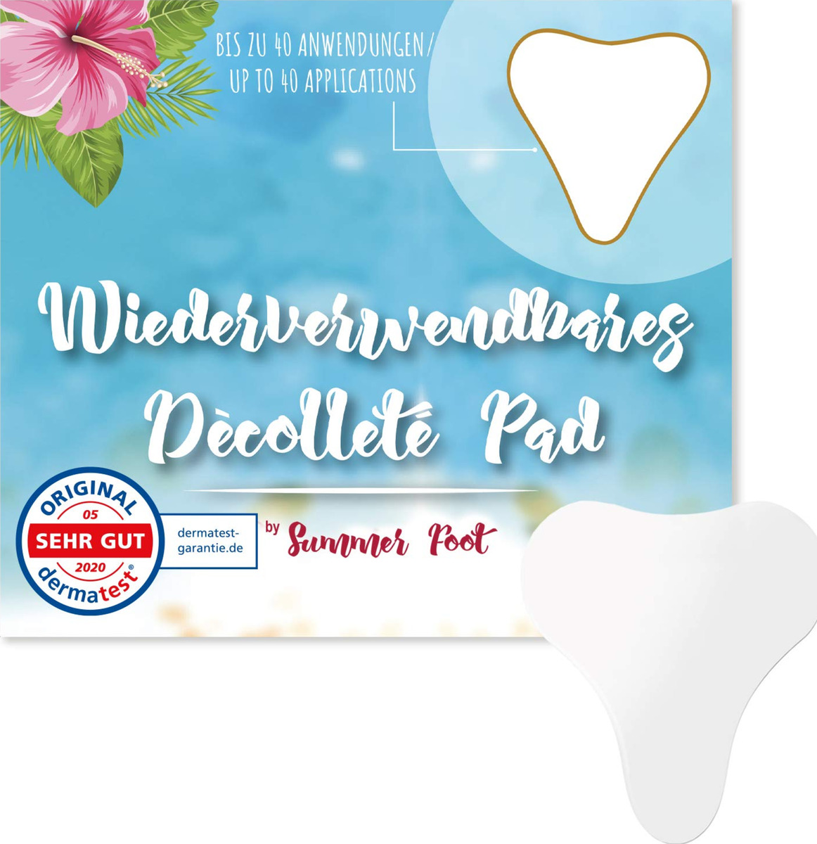 Bild 1 von Summer Foot Wiederverwendbares Dekolleté Pad