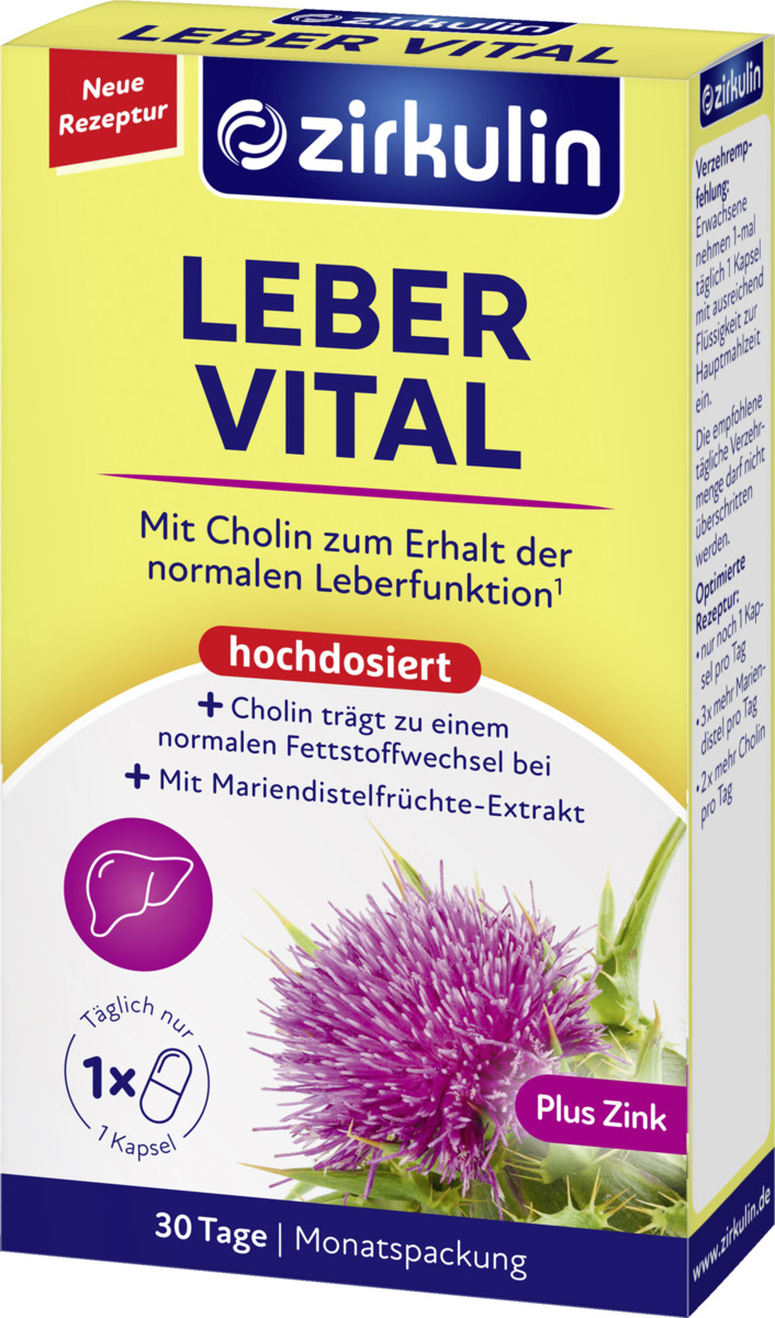 Bild 2 von Zirkulin Leber Vital hochdosiert