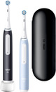 Bild 2 von Oral-B Elektrische Zahnbürste iO Series 3n Matt Black/Ice Blue mit 2. Handstück