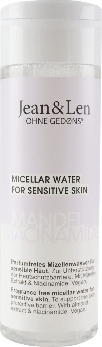 Bild 1 von Jean&Len Parfümfreies Mizellenwasser