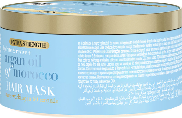 Bild 3 von ogx Extra strength hydrate & revive + argan oil of morocco Haarmaske