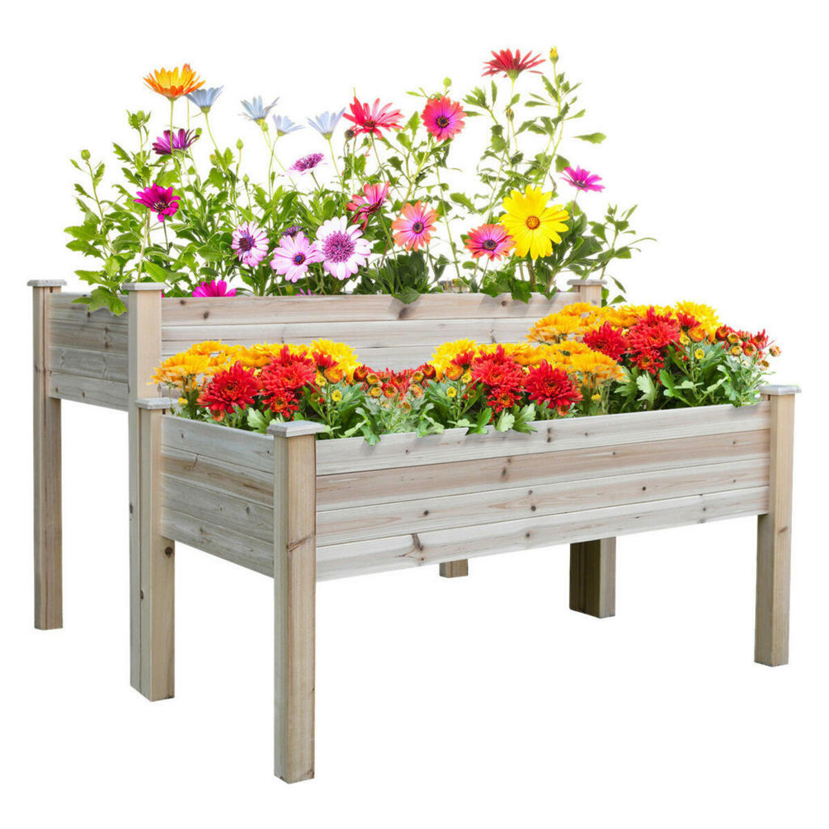 Bild 1 von Outsunny Hochbeet B/H/L: ca. 114x76x115 cm