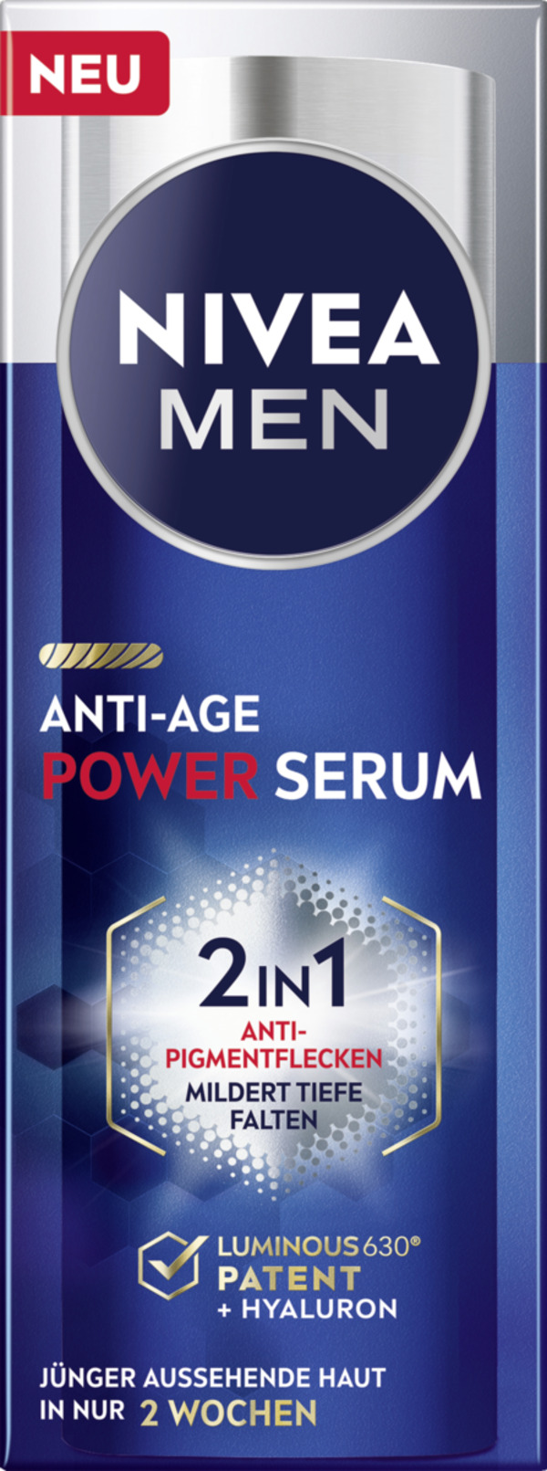 Bild 1 von NIVEA MEN Anti-Age Hyaluron 2in1 Serum