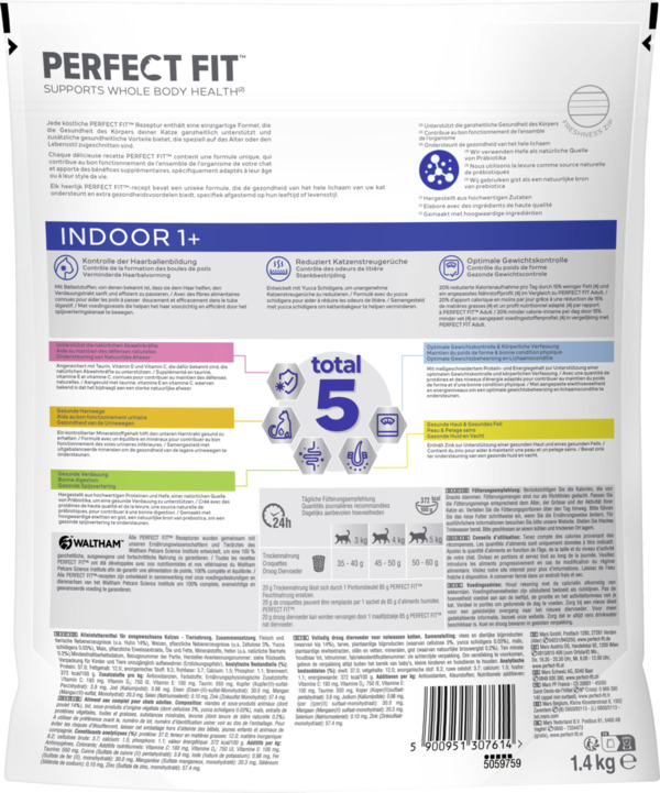 Bild 2 von Perfect Fit Katze Trockenfutter Indoor 1+ mit Huhn