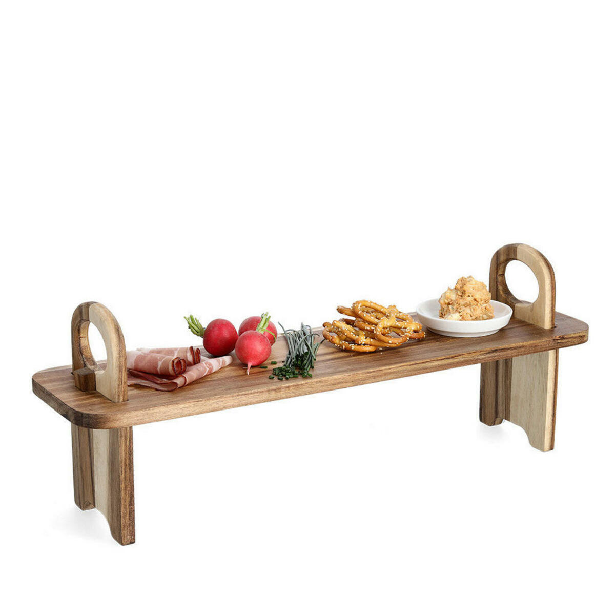 Bild 1 von Zeller Servierbrett natur Akazie B/H/L: ca. 59x22x16 cm