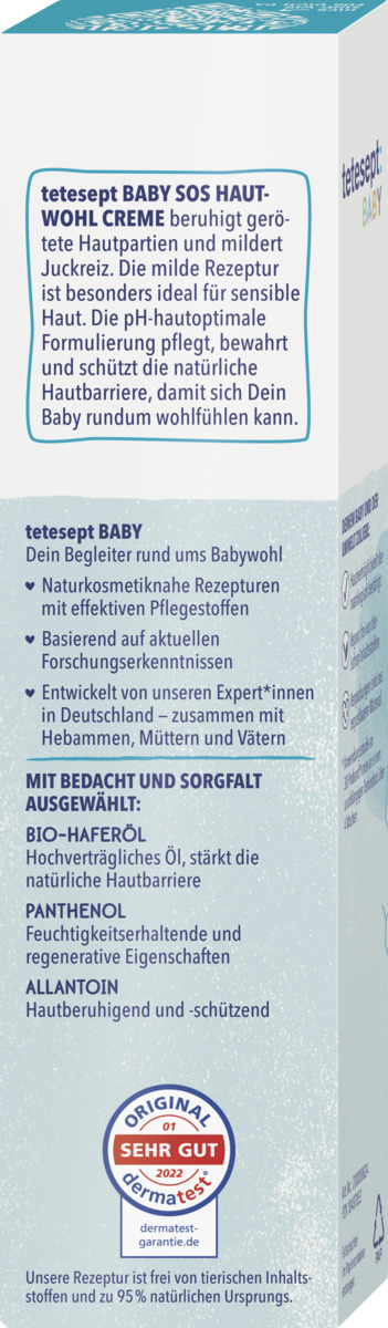 Bild 4 von tetesept Baby SOS Hautwohlcreme
