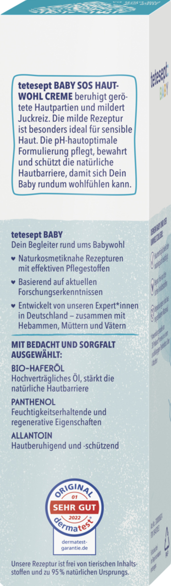 Bild 4 von tetesept Baby SOS Hautwohlcreme