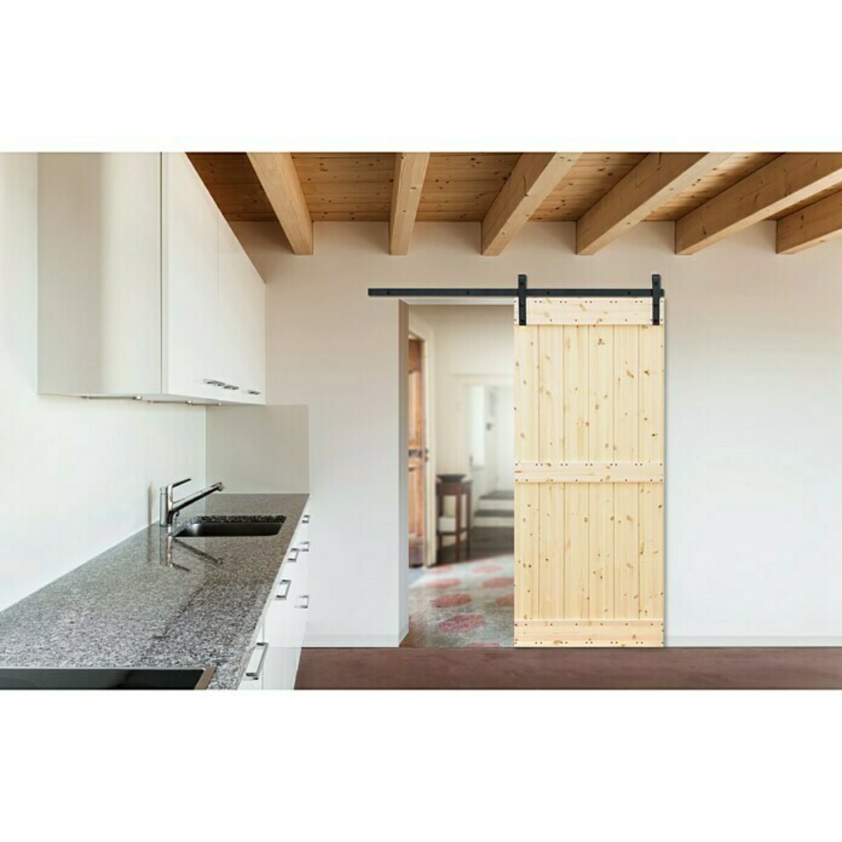 Bild 1 von Radex Holzschiebetür Barn Door Loft Rustic