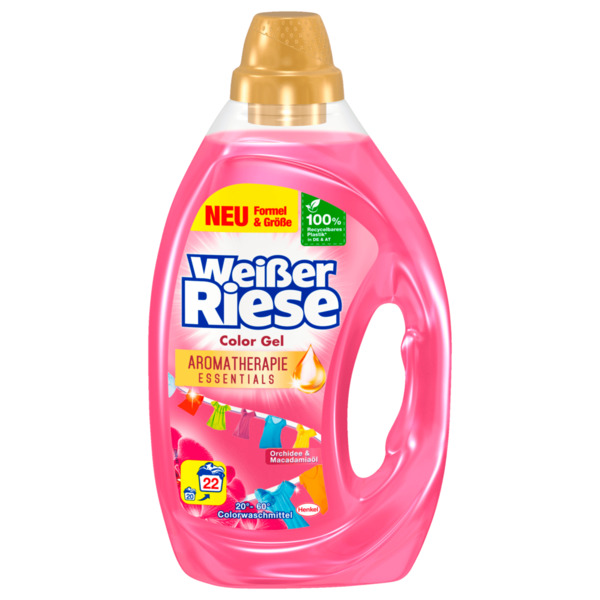 Bild 1 von Weißer Riese Color Gel Aromatherapie Essentials Orchidee & Macadamiaöl 1,1l, 22WL