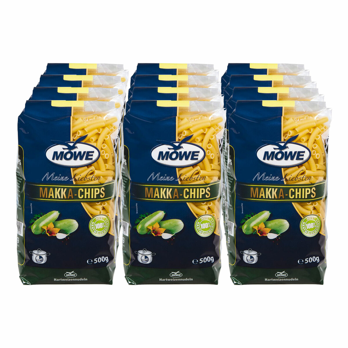 Bild 1 von Möwen Meine Liebsten Makkaroni Chips 500 g, 12er Pack