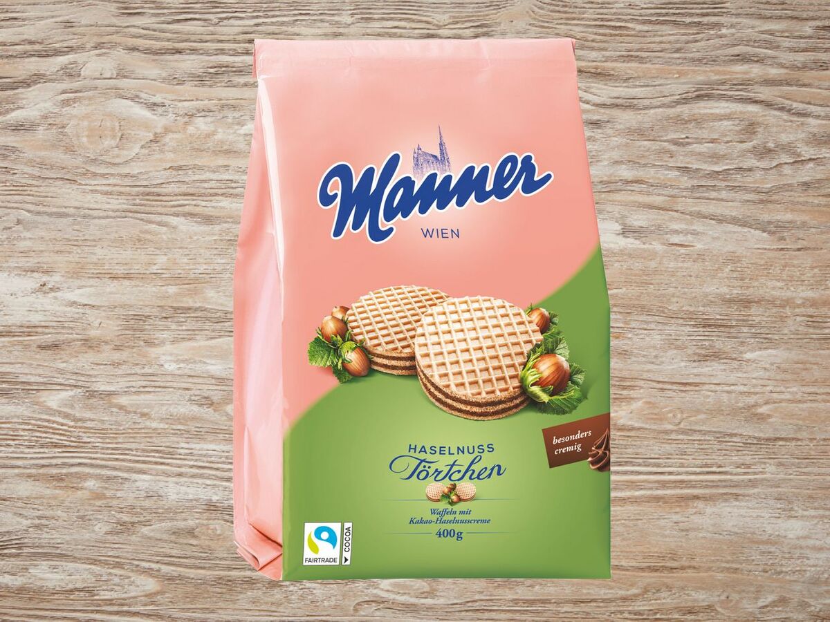 Bild 1 von Manner Törtchen Haselnuss