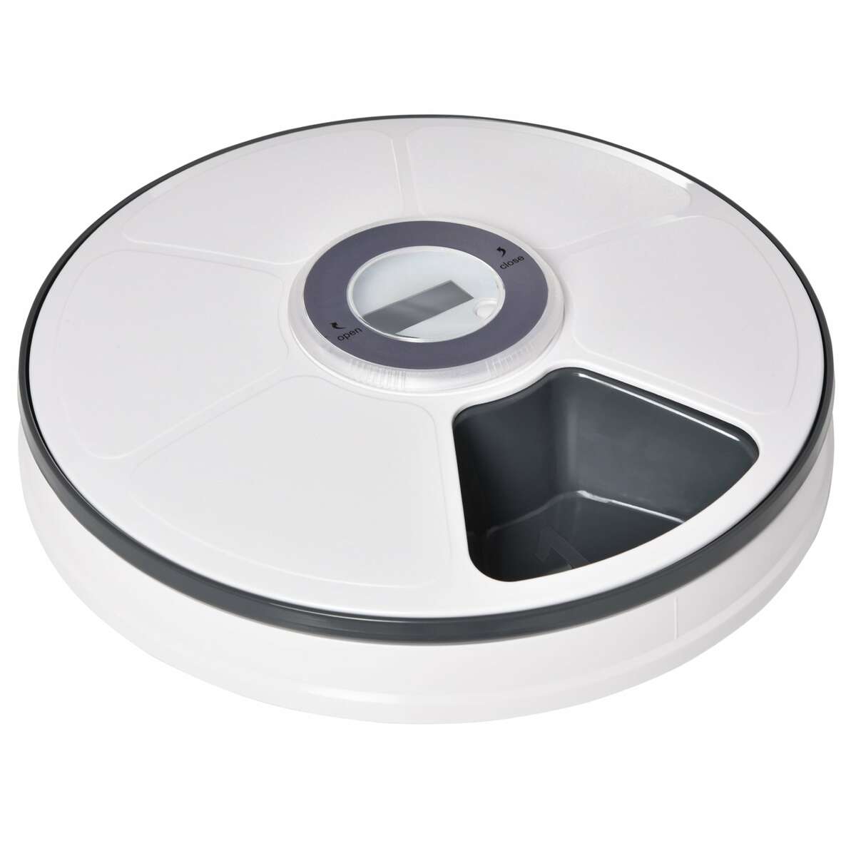 Bild 1 von PawHut Futterautomat für Haustiere mit 6 Spenderschalen bunt Ø30,5 x 7,2H cm   Hundenapf Futternapf Edelstahlnäpfen Futtererhöhung Fressnapf